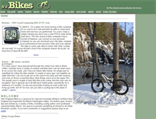 Tablet Screenshot of nebikes.com